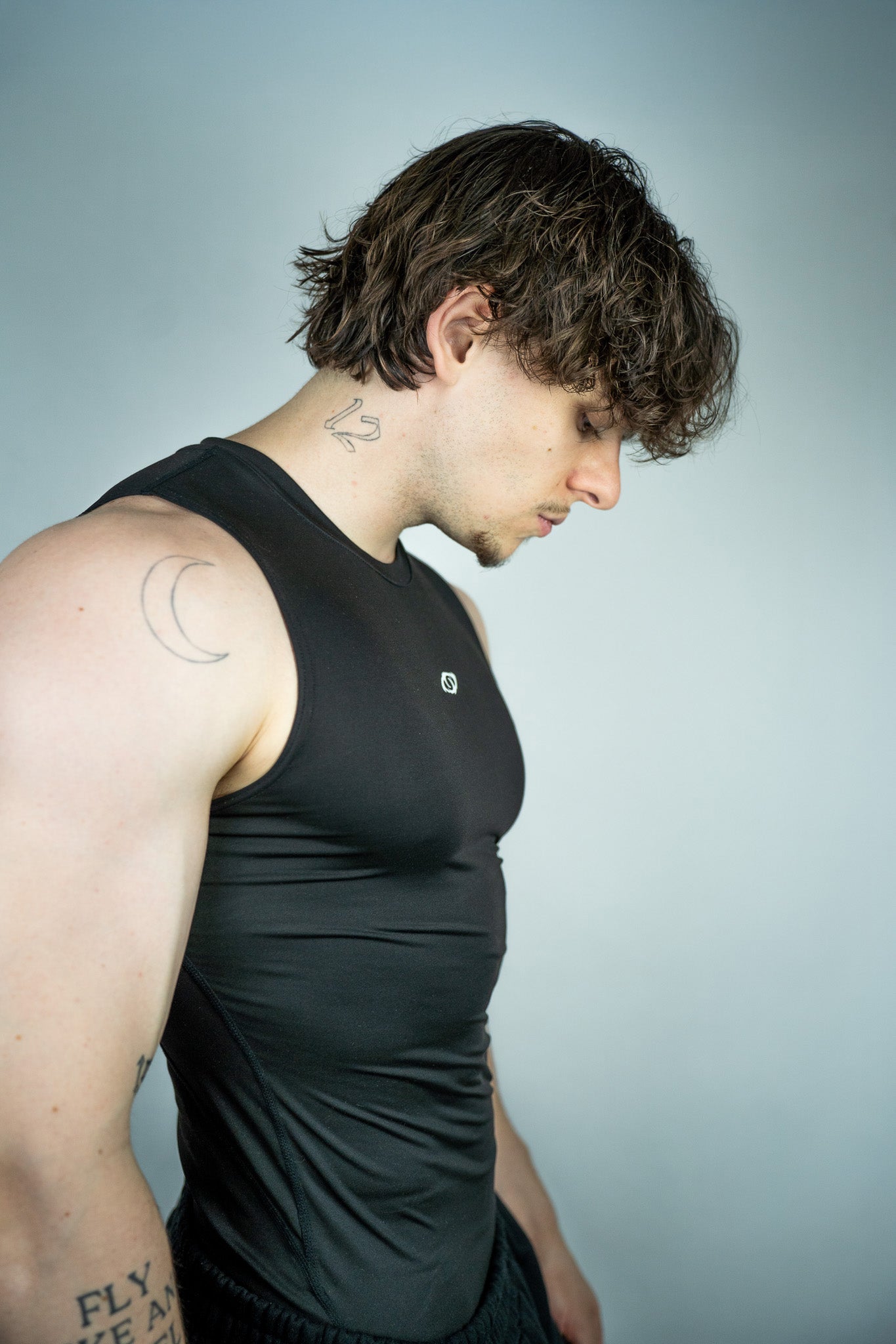 Compression SleeveLess "FingerPrint"