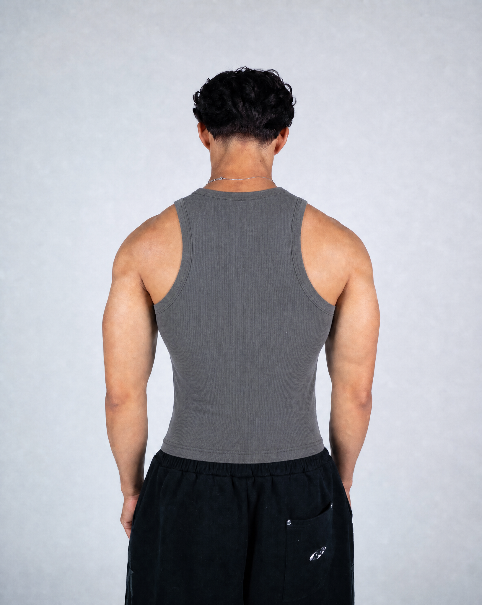 Halo Tank Top Grey