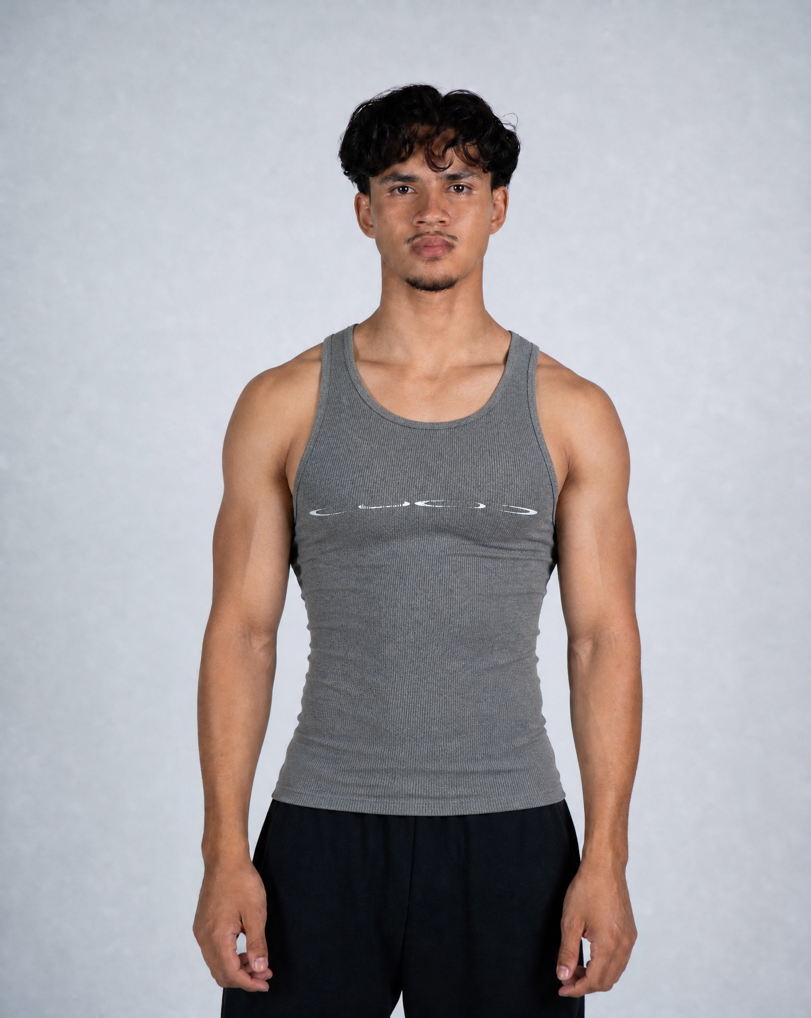 Halo Tank Top Grey