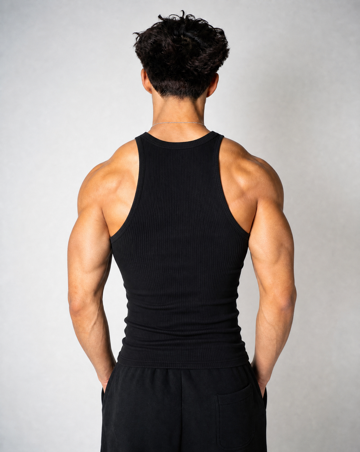 Wisp Black Tank top