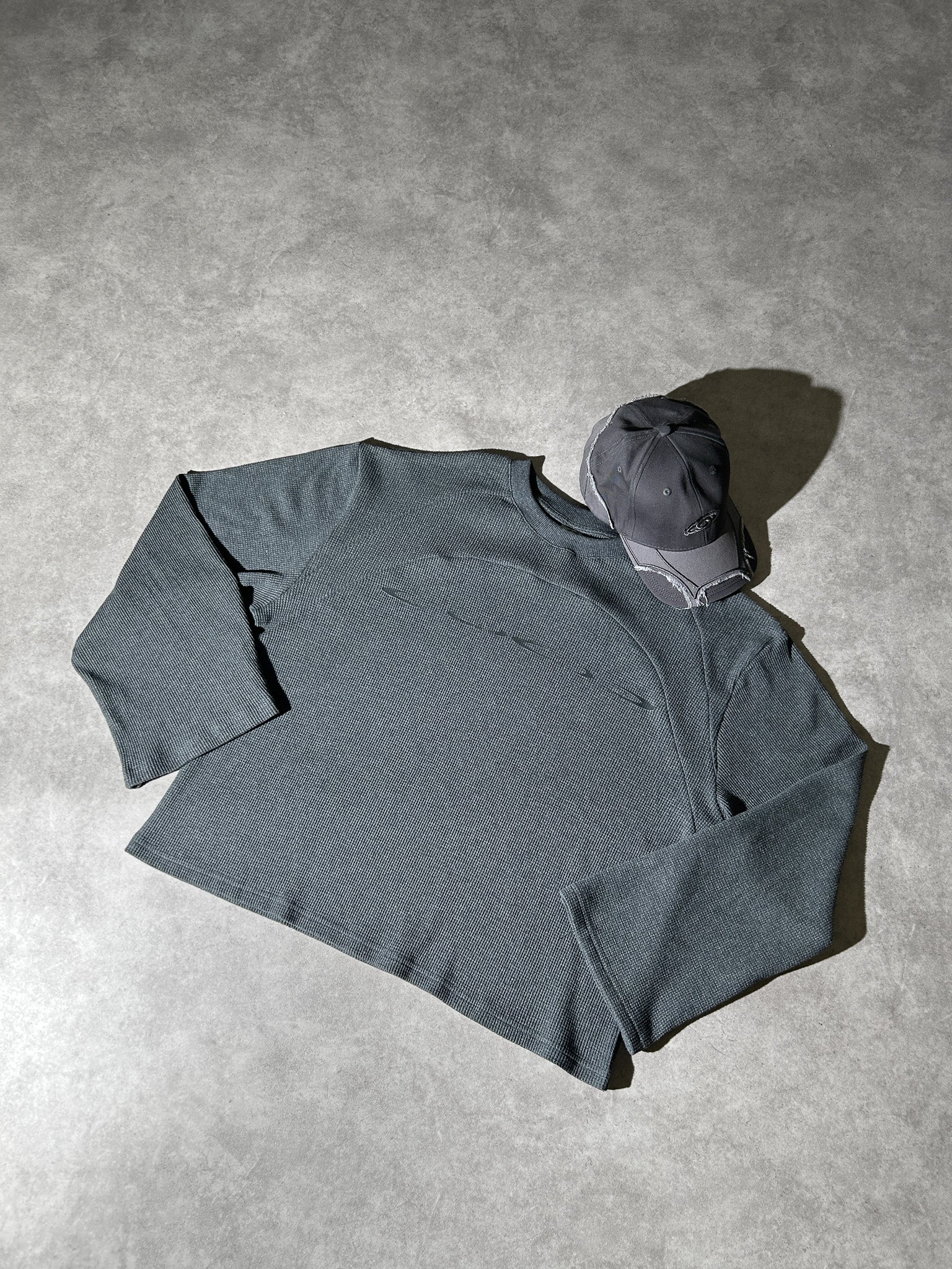 Iron Grey LS Waffle-thumbmail-5