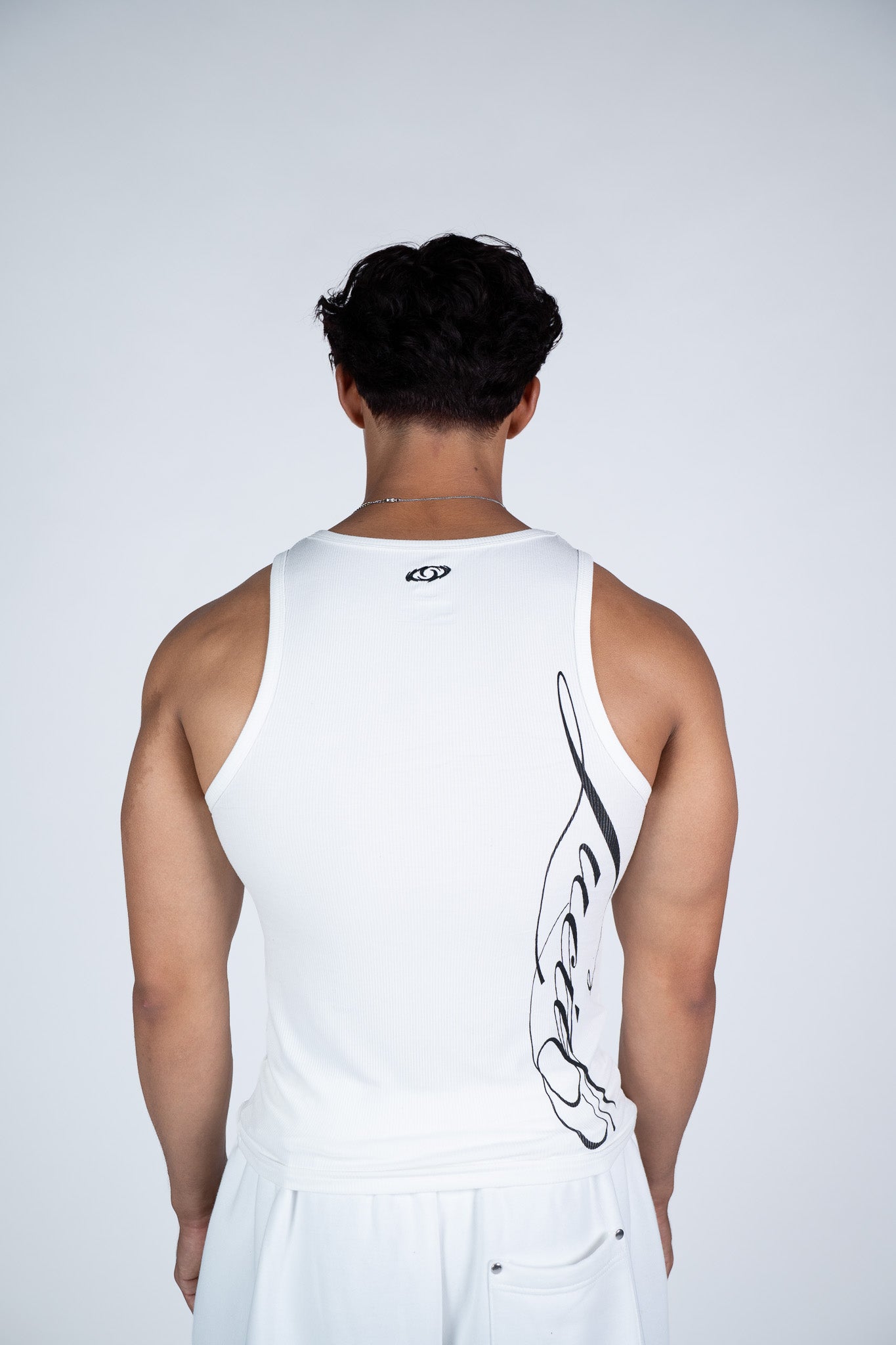 Full White Tank Top-thumbmail-3
