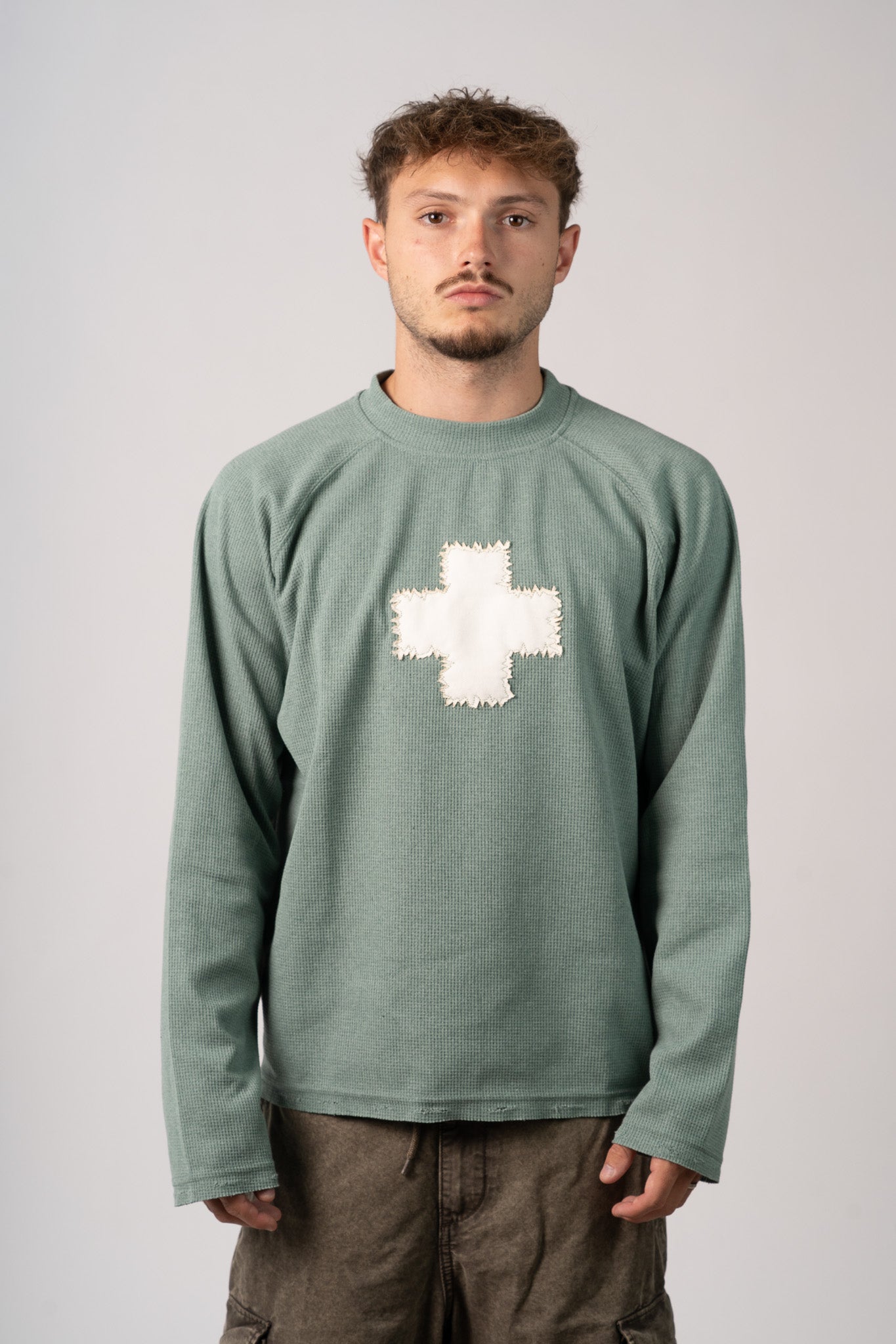 Stencil Green Longsleeve