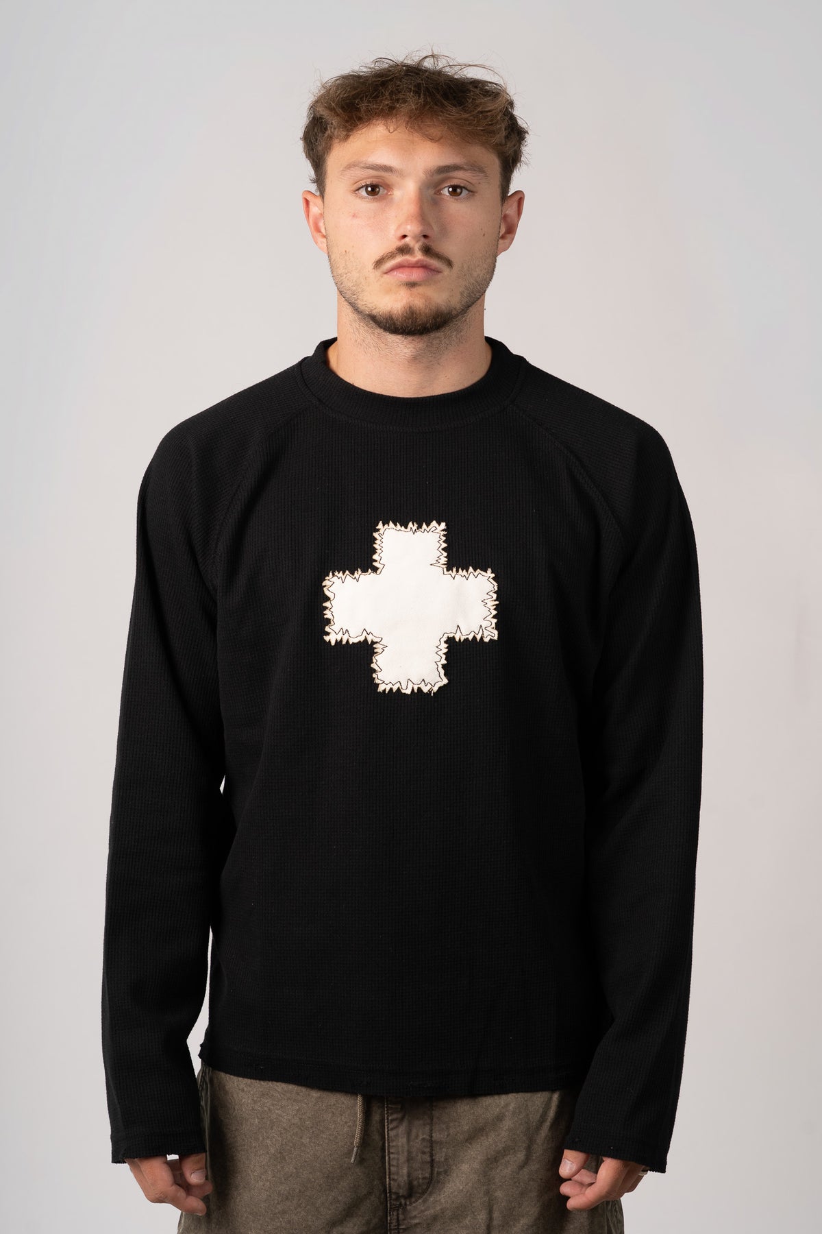 Stencil Black Longsleeve