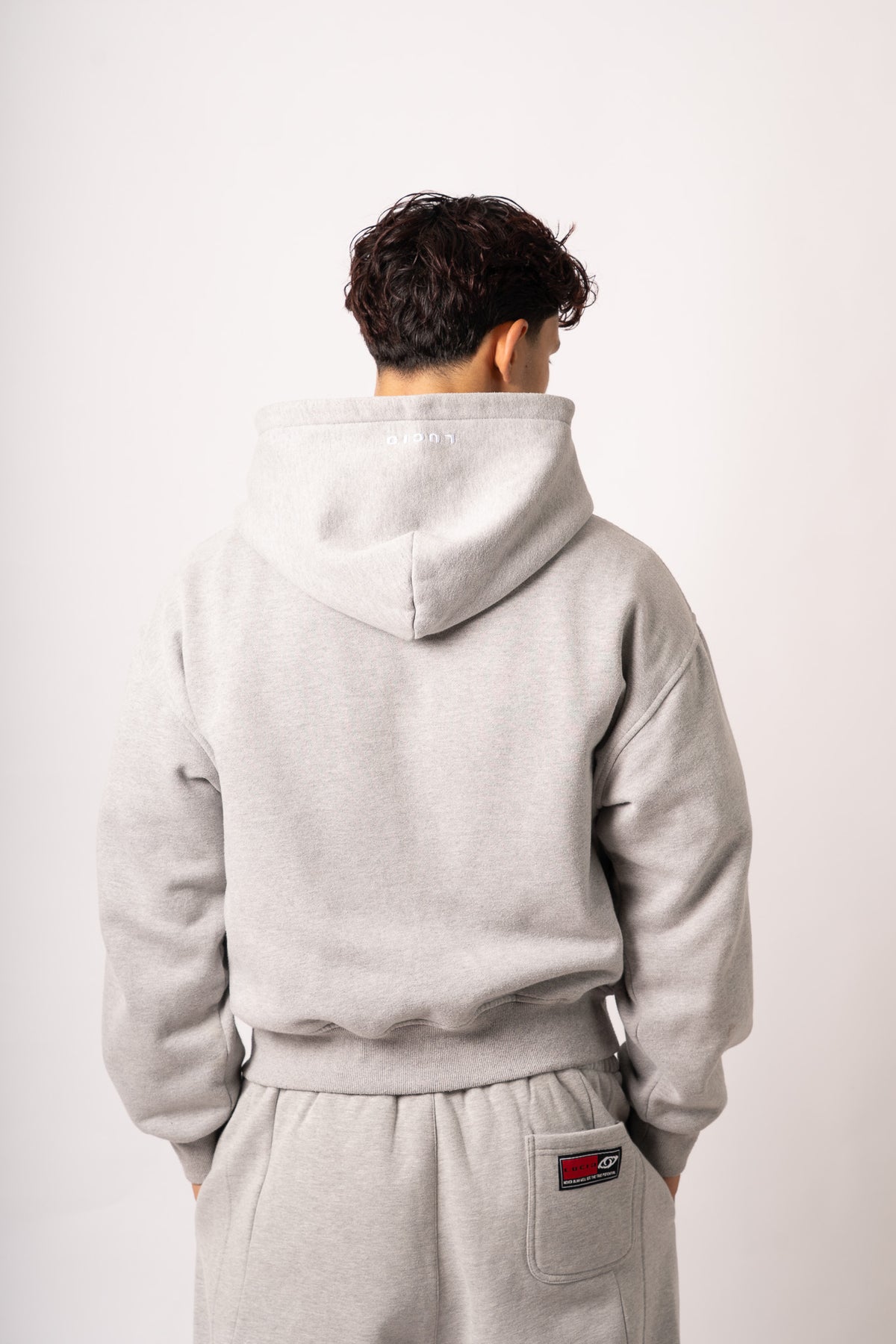 Zip "Nova", gris, dos