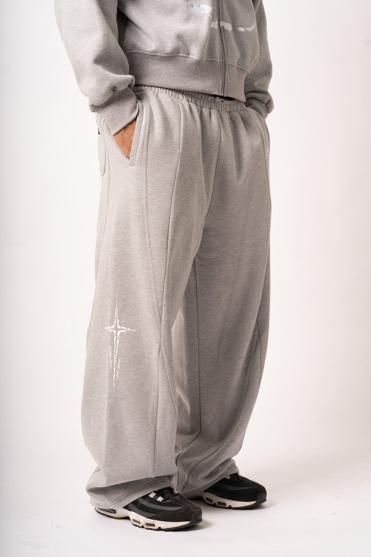 Jogging "Nova", gris, trois-quarts