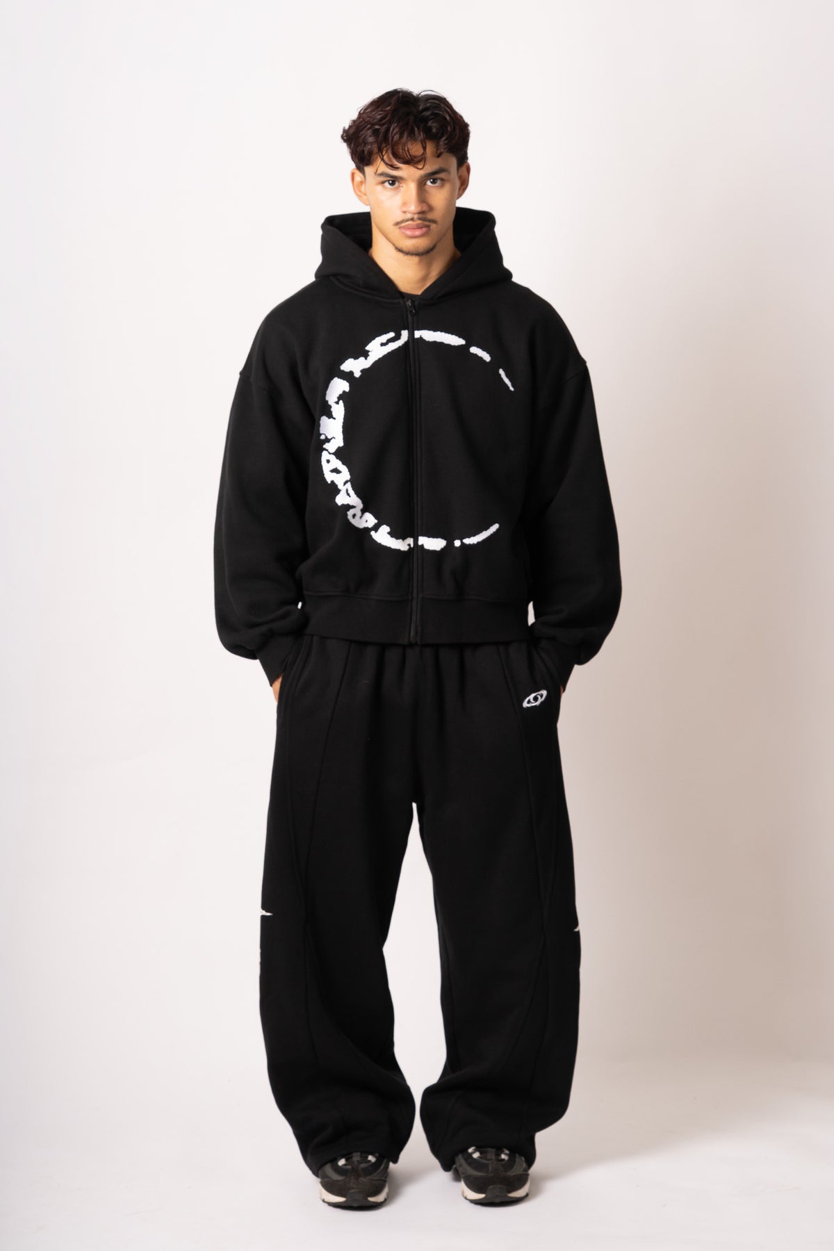 Zip "Nova", noir, tenue complète
