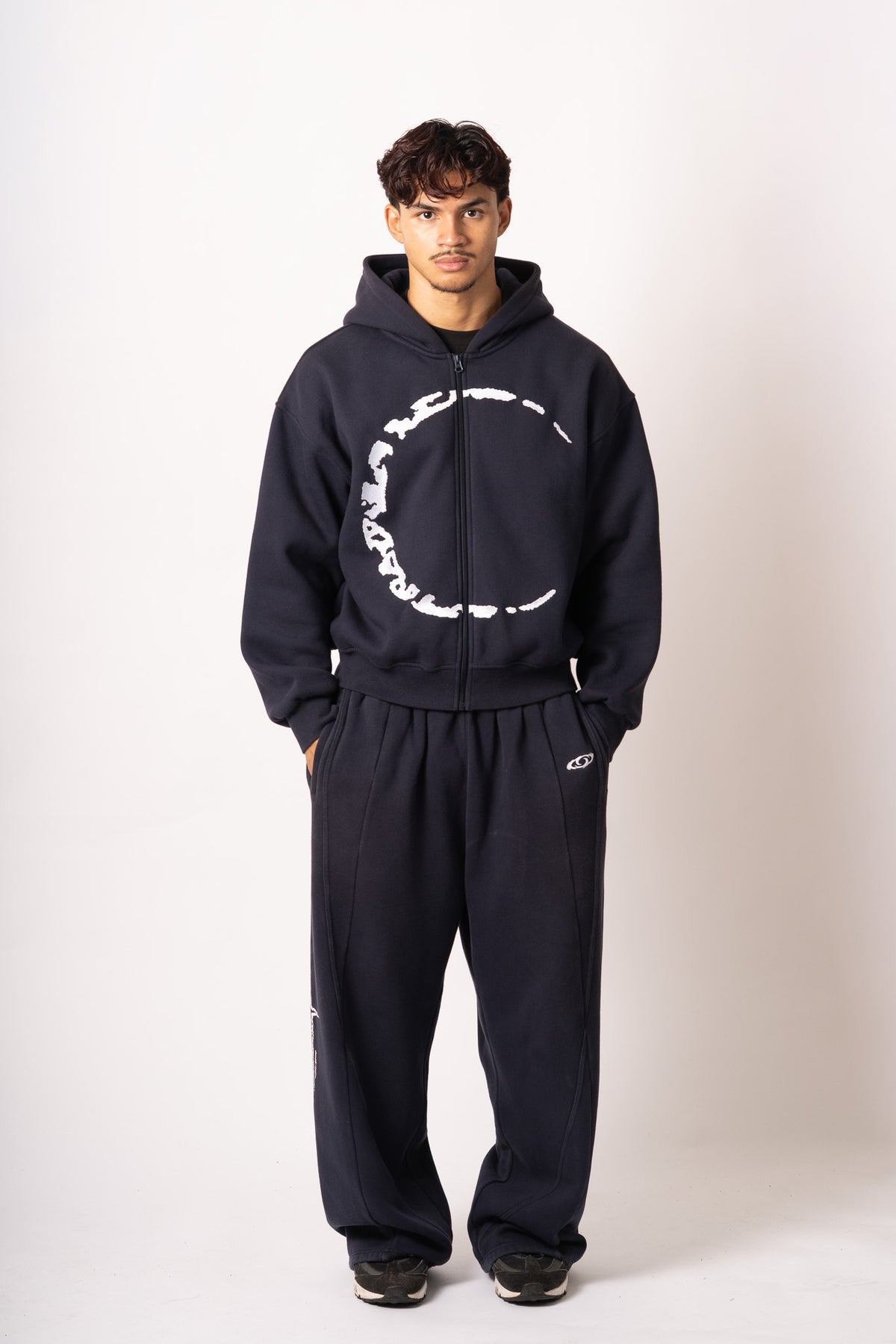 Zip "Nova", bleu marine, tenue complète