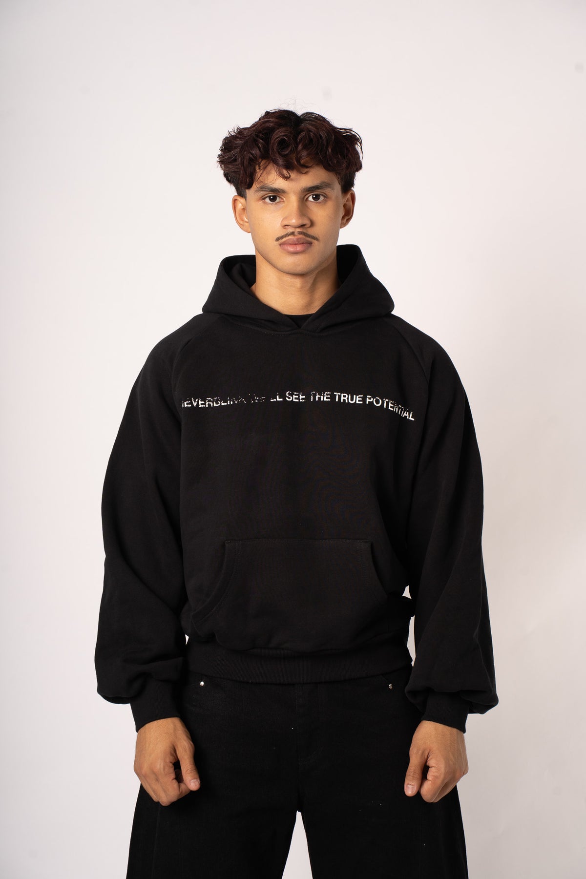 Letter Hoodie - face