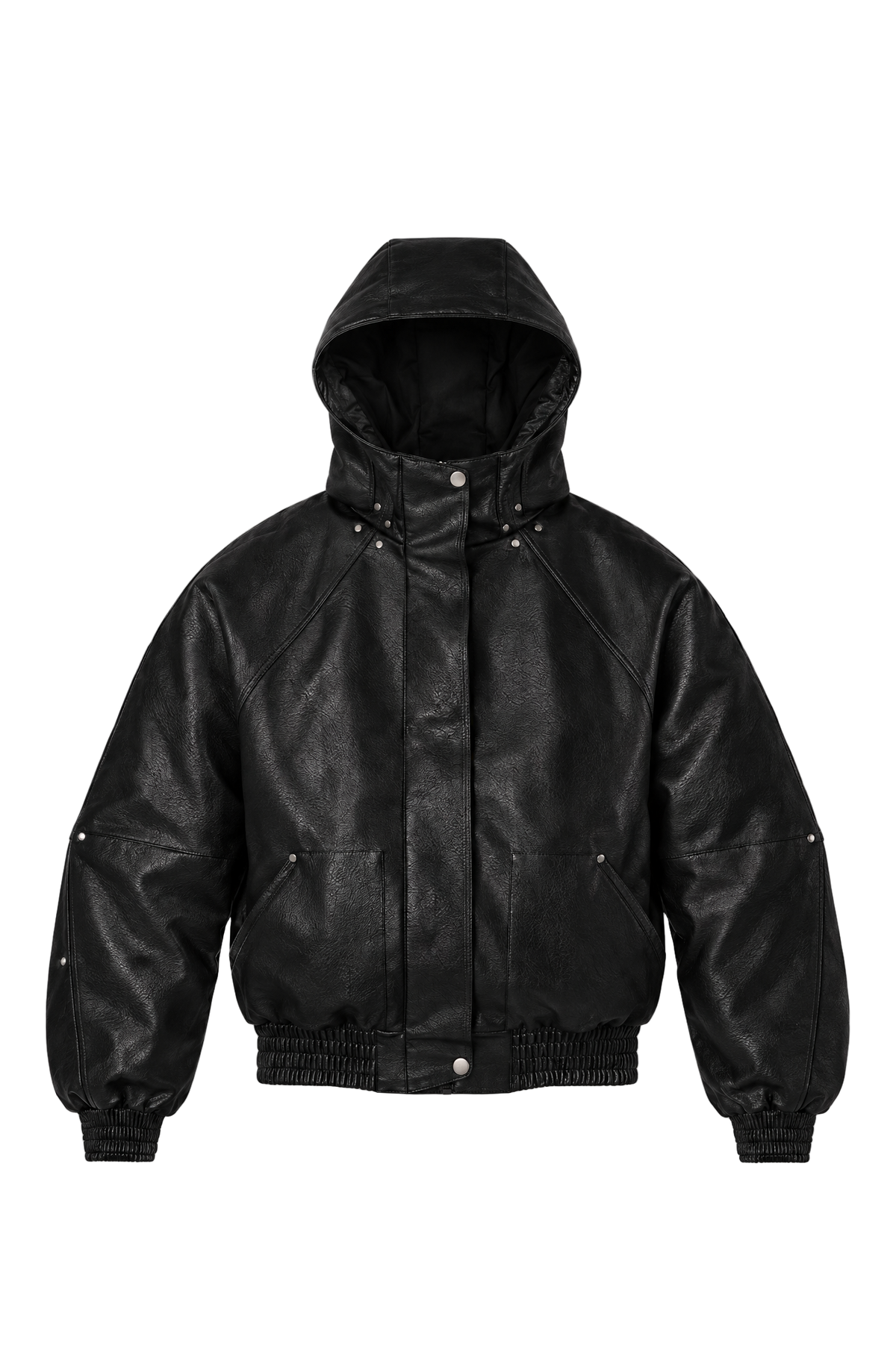 Halo Leather Jacket — Packshot devant
