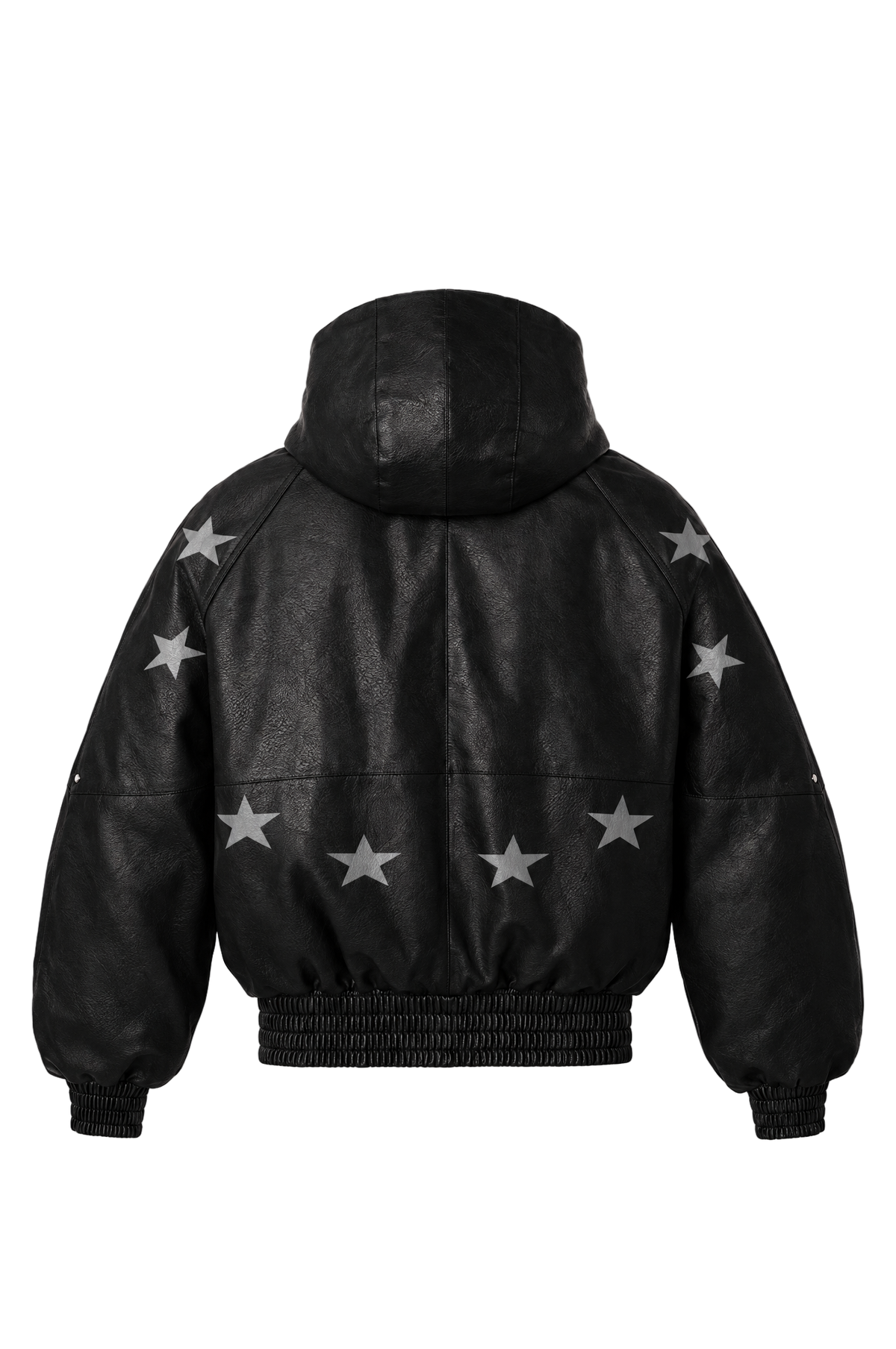 Halo Leather Jacket — Packshot derrière