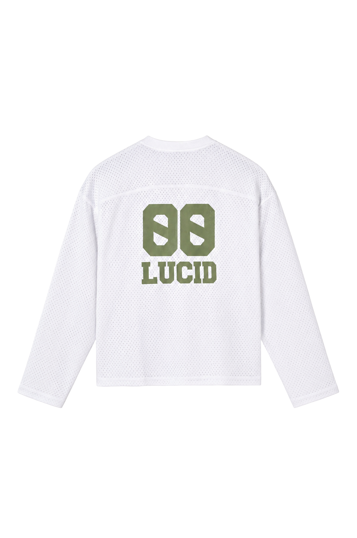 Number White jersey — Packshot derrière